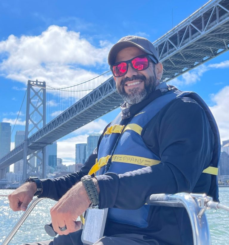 Bryan Velasquez Sailing the Bay Area